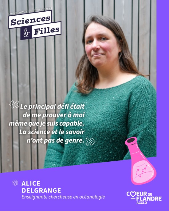 Alice Delgrange - Enseignante et chercheuse en océanologie